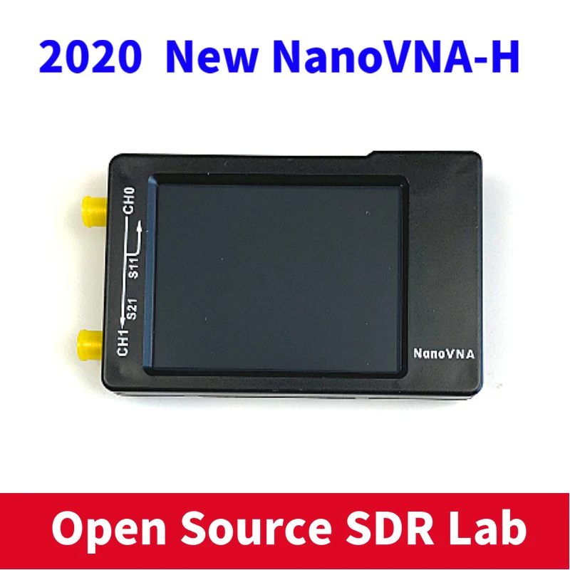 2020 Новый NanoVNA H 50 кГц ~ 1 5 ГГц VNA 2 8 дюймов LCDHF УКВ УФ вектор сетевой анализатор