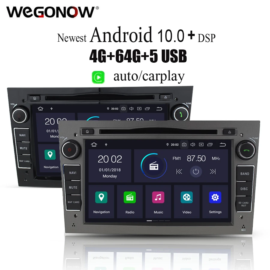 DSP PX6 IPS Android 10 4 Гб RAM 64 ГБ Автомобильный dvd плеер GPS карта радио для Opel Zafira Vectra Antara Astra
