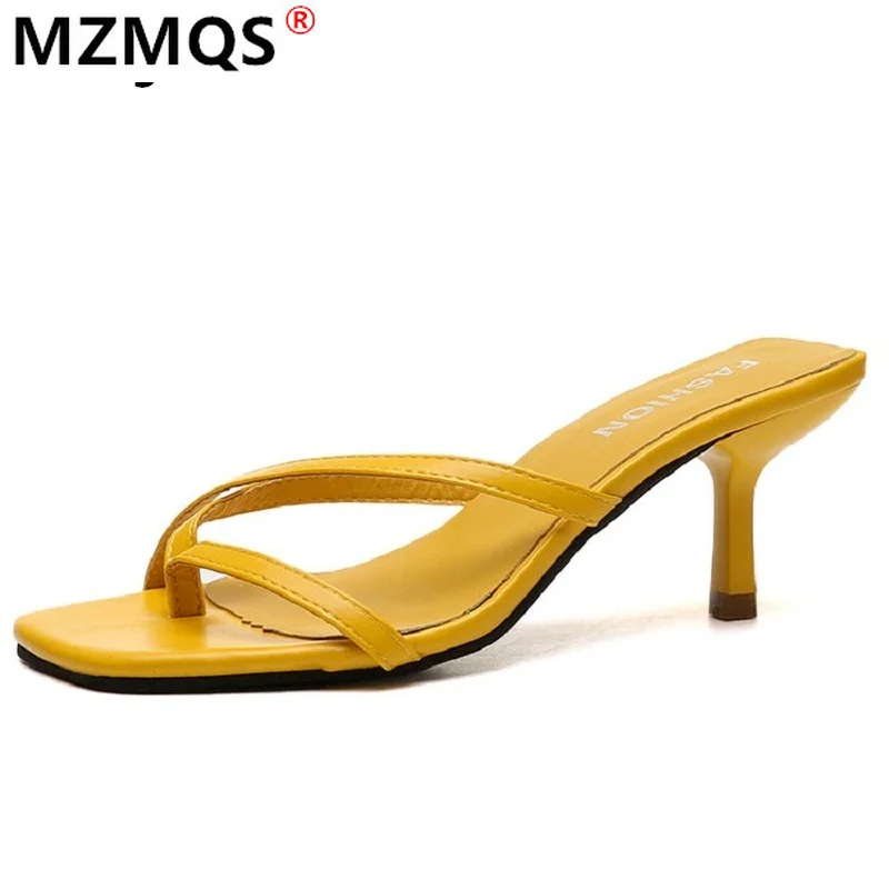 

2021 New Women Cute Sweet Comfortable Light Weight Summer High Heel Sandals Sandalen Dames Lady Casual High Heel Sandals 35-42