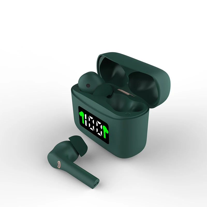 

Hanven J15 TWS earphone, Wireless earphone, Led intelligent digital display/Fingerprint touch Factory private model for phone