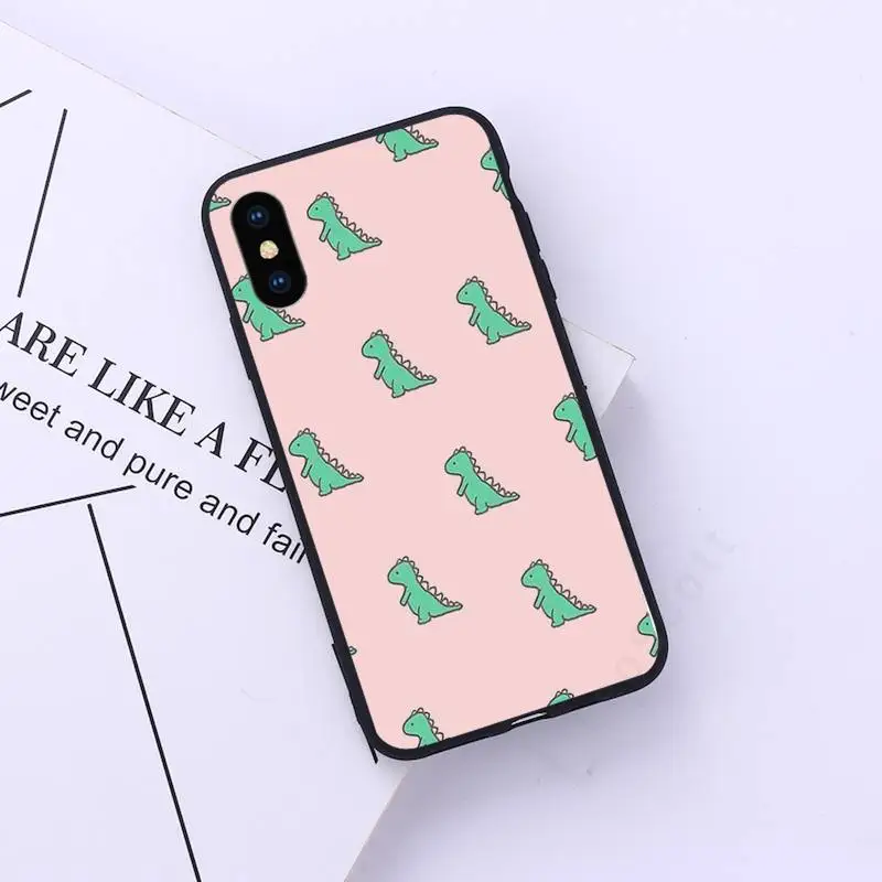 

Dinosaur crocodile Funny Couple Phone Case for iPhone 11 12 pro XS MAX 8 7 6 6S Plus X 5S SE 2020 XR
