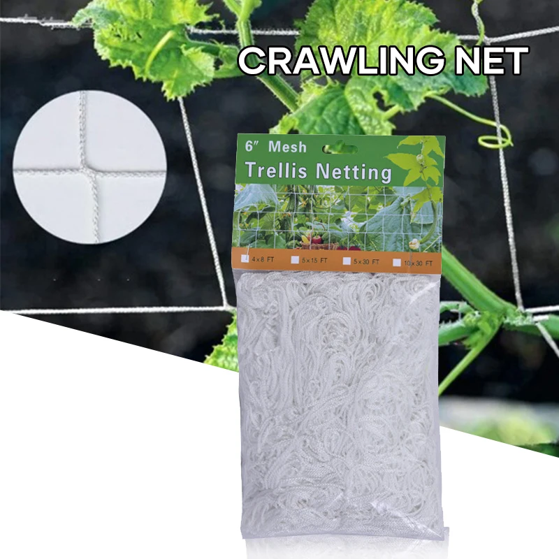 

Trellis Net for Plant Heavy-duty Polyester Plant Support Vine Climbing Hydroponics Garden Twine FHJ889