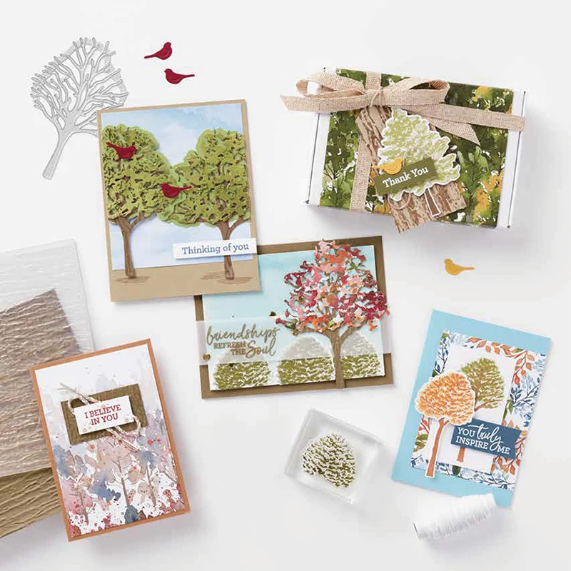 

Lush Tree Hello Letters Cutting Dies and Clear Stamps Scrapbooking Craft Stencil Photo Album Paper DIY Make Template Decoration