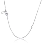 Ожерелье женское из серебра 925 пробы, с фирменным якорем