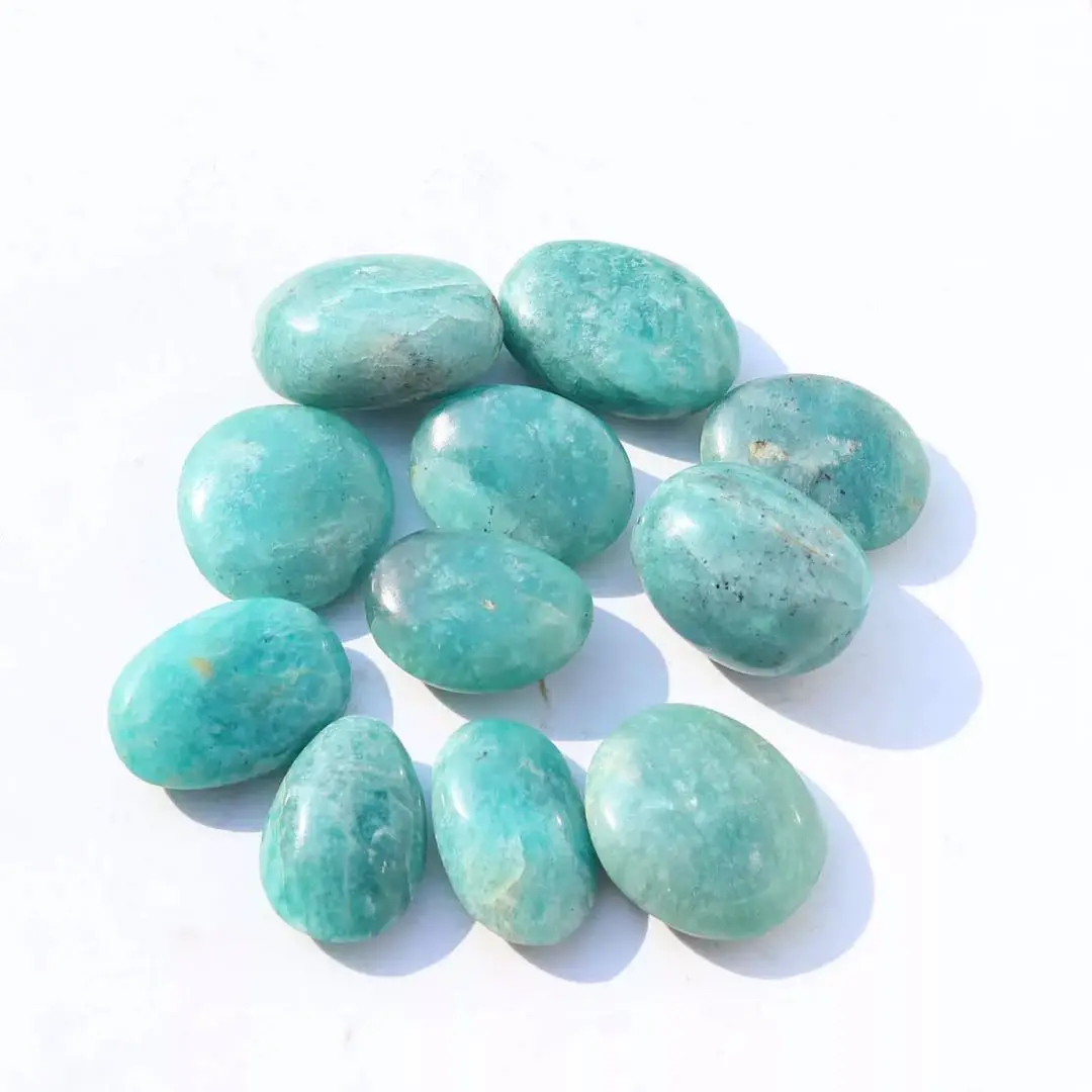 

MOKAGY натуральный Амазонит, кварцевый кристалл, размер ладони, камень 90 г-150 г, 1 шт.