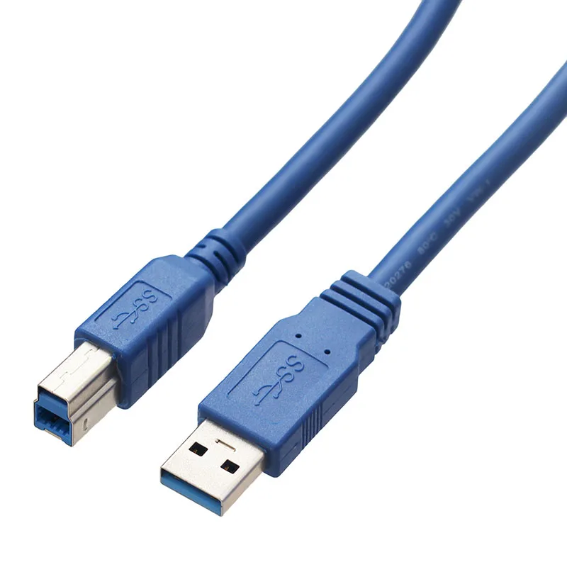 3 м USB 0 кабель для принтера Папа-папа B штекер быстрой зарядки Canon Epson HP |