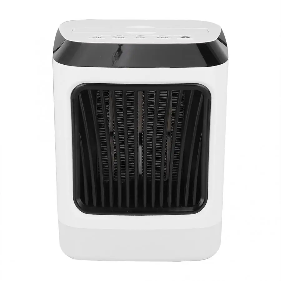 Зимний теплый портативный домашний офисный электрический настольный вентилятор