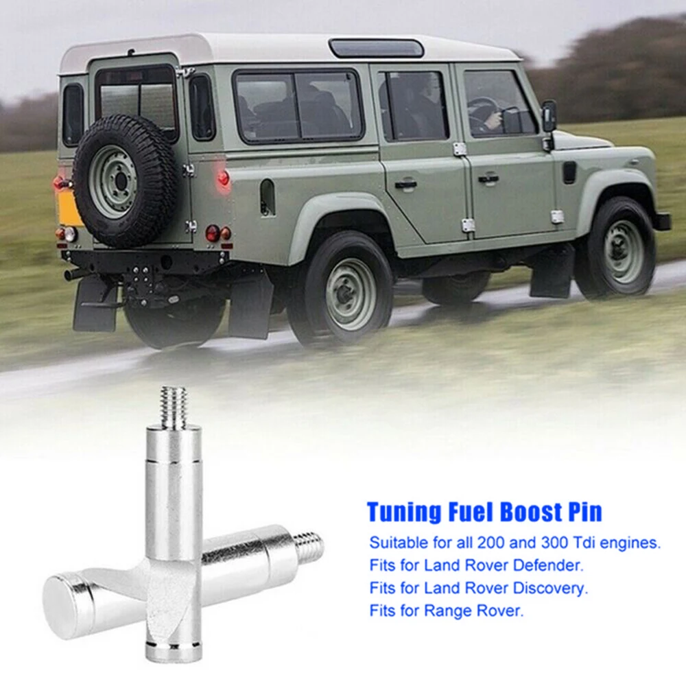 Тюнинг Топливный бустер из нержавеющей стали серебро для Land Rover Defender Discovery 200 300 Tdi