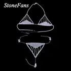 Цепочка для женского нижнего белья, бюстгальтер и стринги