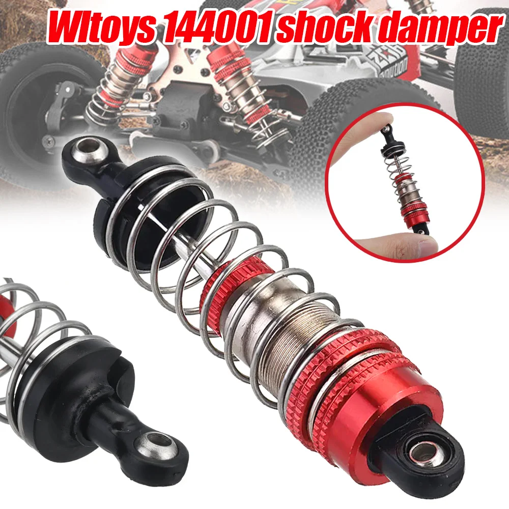 

Hot Selling Metal Shock Absorbers Damper for Wltoys 144001 1/14 4WD High Speed Racing RC Car Vehicle Models Parts 1PC LB
