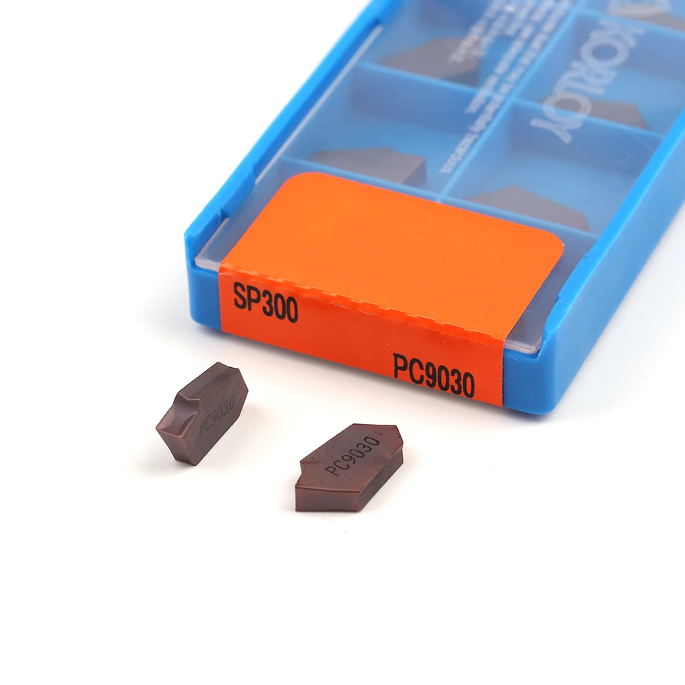 SP300 NC3020 NC3030 PC9030 korloy канавка карбидная вставка для токарного станка резак токарный