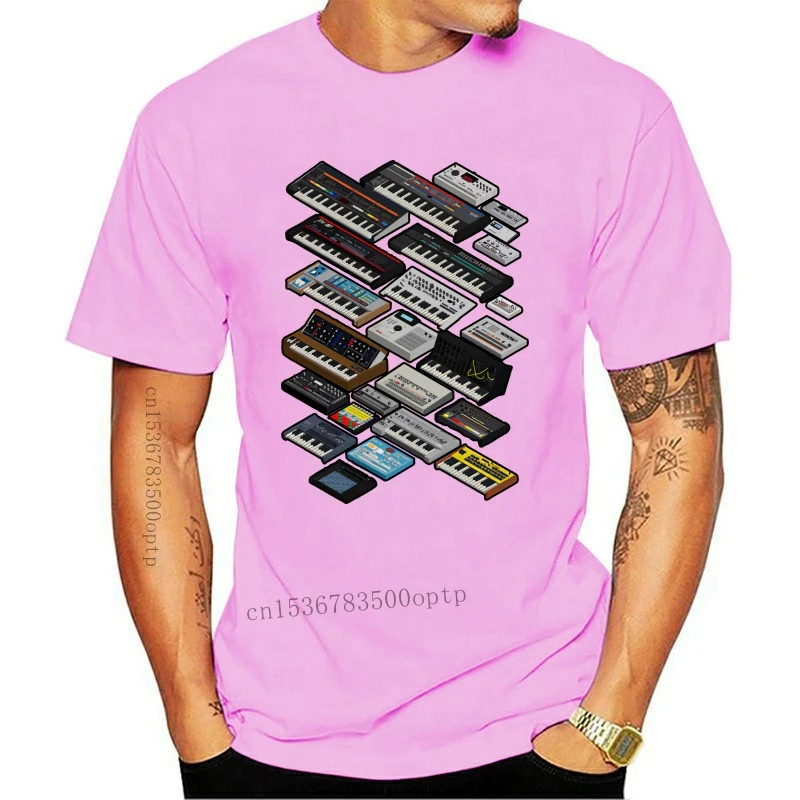 

Men t-shirt Synthesizers and Drum Machines tshirt Women t shirt