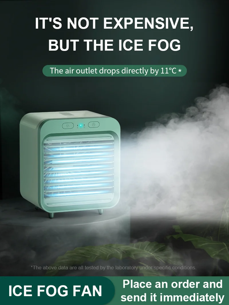 Настольный портативный Кондиционер USB студенческий кулер для общежития