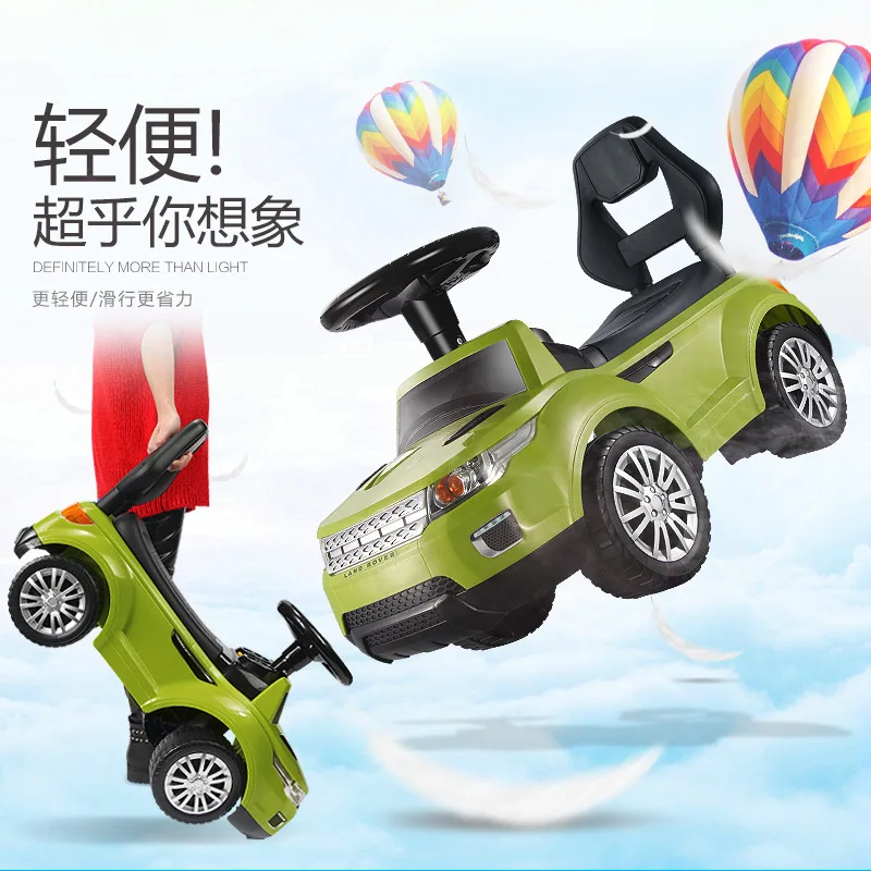 

New Electric Children's Scooter with Music Lights, Children's Sliding Block, Baby's Four-wheel Twisting Walker Ride on Cars
