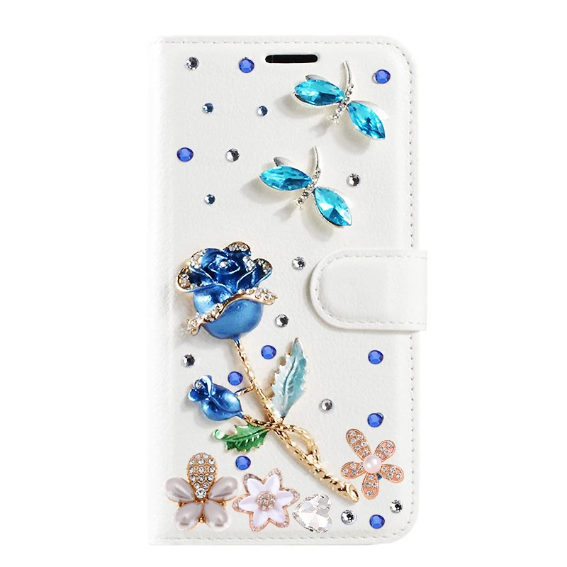 

Luxury Wallet Leather Case For iPhone 12 Mini Back Flip Coque For iPhone 11 Pro XR XS Max X 6 6s 7 8 Plus Card Slots Cover Rose