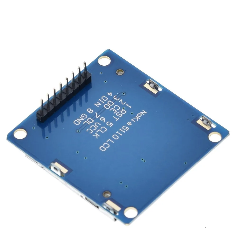 1 шт. ShengYang высокое качество 84*48 84x48 ЖК-модуль белая подсветка адаптер PCB для Nokia 5110 для Arduino Лидер продаж по всему миру