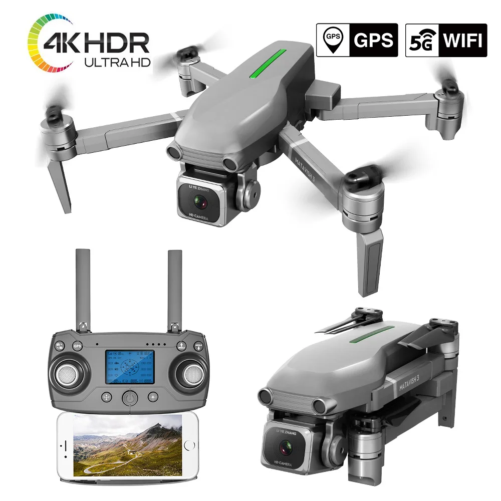 L109 Дрон 4K Профессиональный GPS Квадрокоптер с камерой 5G HD FPV управление