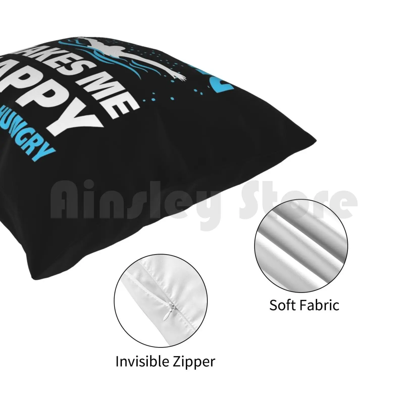 Наволочка с длинным рукавом принтом для занятий спортом водных видов спорта | Дом