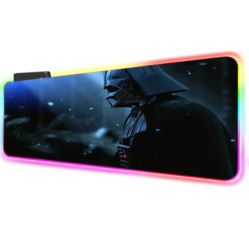 Игровой коврик для мыши XGZ с RGB подсветкой большой игровой USB светодиодный