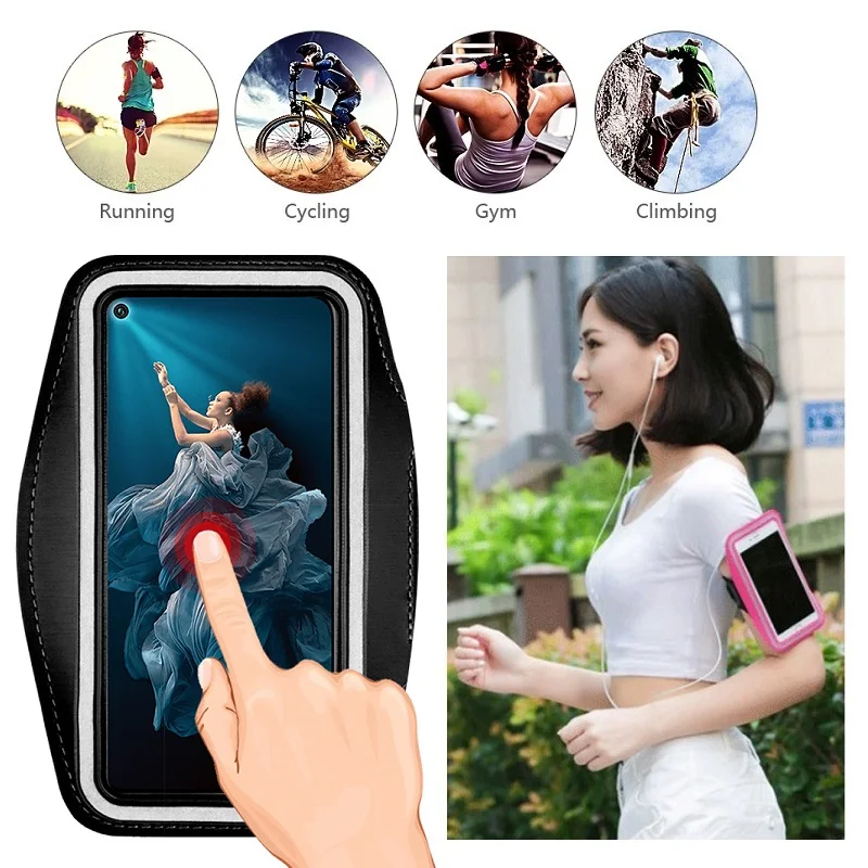 Чехол для Huawei Honor 20 10 9 8 Lite 20i 10i 9i Mate 30 Pro сумочка на руку держатель телефона ремень