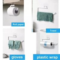 kitchen paper towel roll holder rag hanging holder toilet paper holder