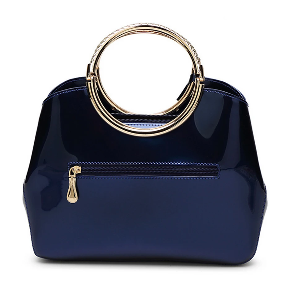 Высококачественная модная трендовая сумка из лакированной кожи Сумка с верхними