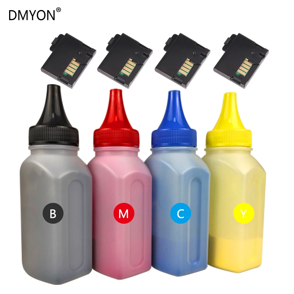DMYON 4 тонер чип сброса совместим с Fuji Xerox Docuprint CP105 CP105b CP205 CP205b CM205 картридж заправка