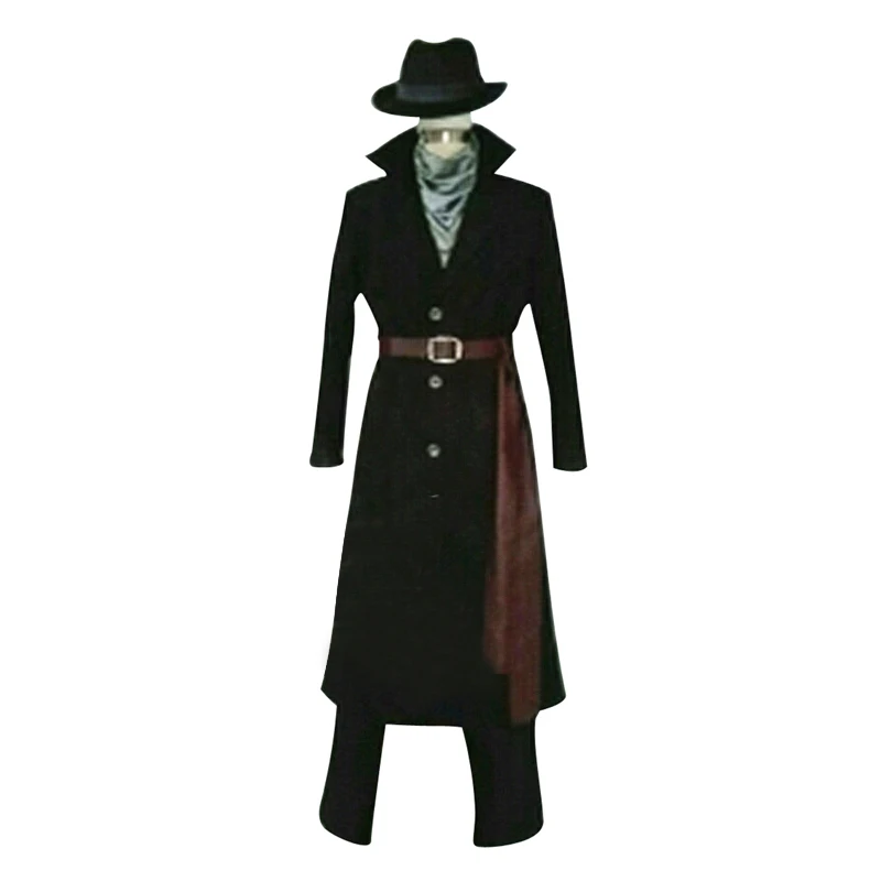 Рубашка в стиле детектива Конана: Ворон черные Дубленки Организация