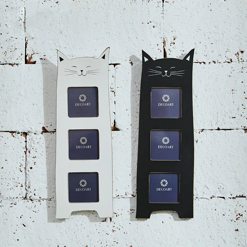 Европейская винтажная деревянная фоторамка деревенский настенный Декор рамки