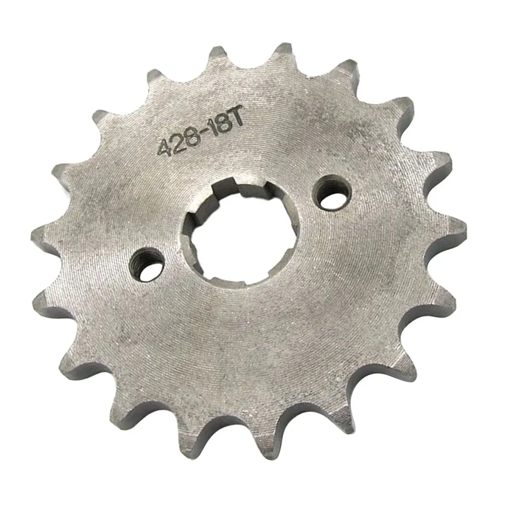 

Chain 428 18 Tooth Front Engine Sprocket Dirt Pit Bike ATV Moped 20mm Shaft