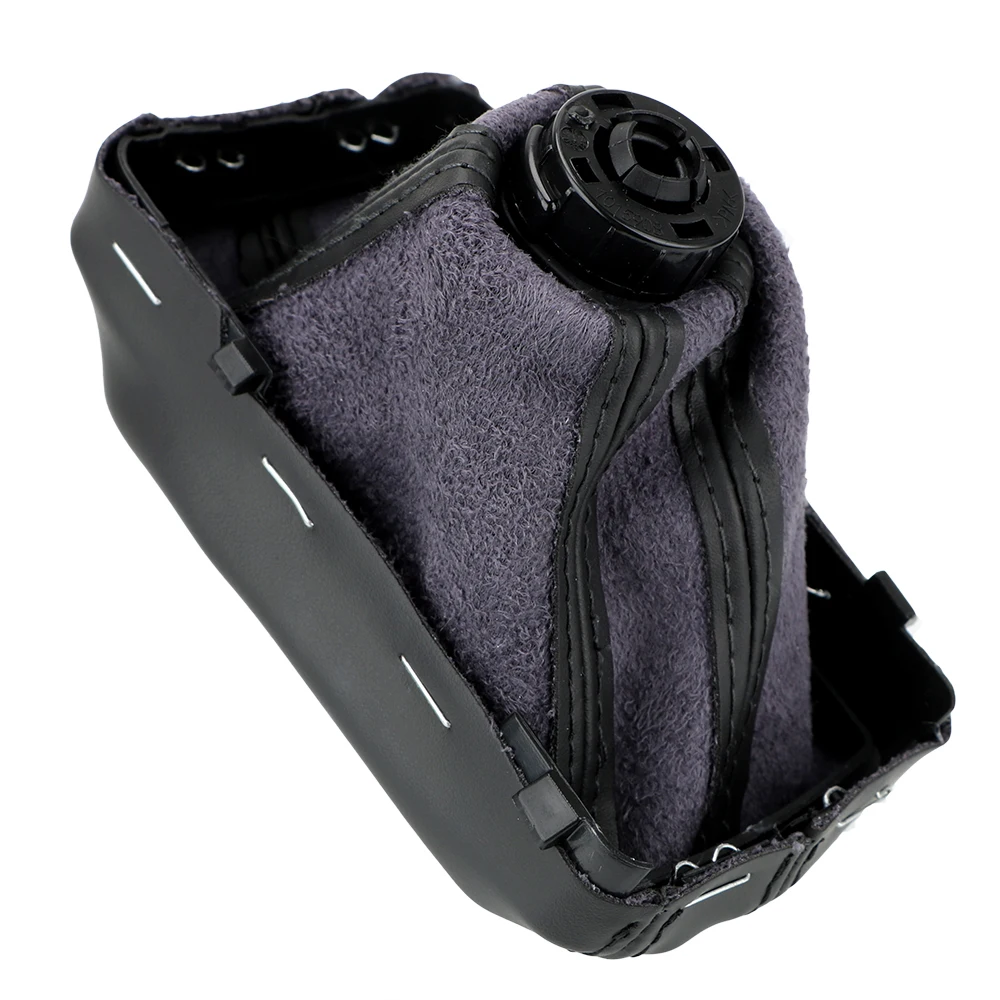 LEEPEE кожаная автоматическая хромированная ручка переключения передач для AUDI A6 A7 A3