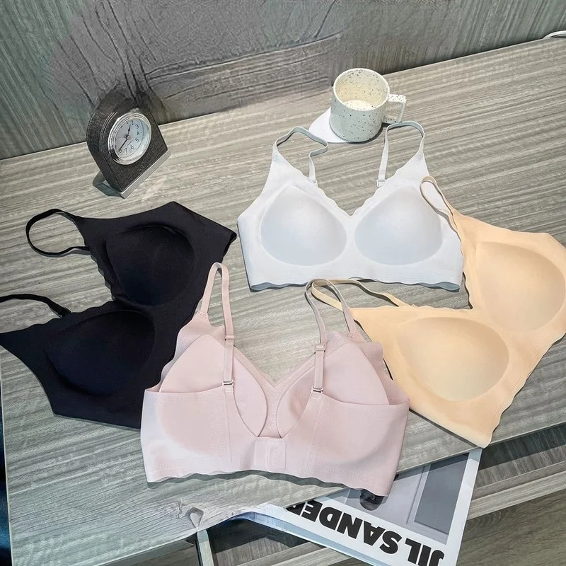 

Бюстгальтер женский бесшовный с регулируемыми лямками без косточек