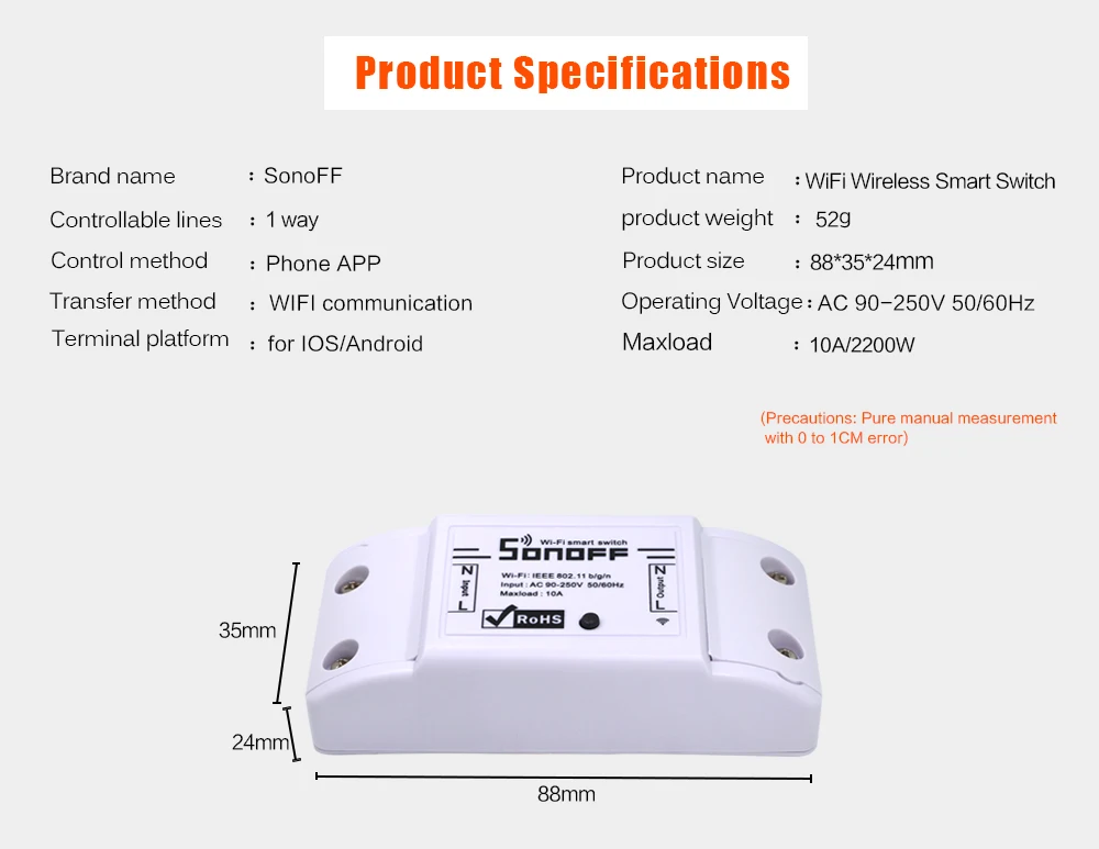 ITEAD SONOFF Basic/RF/TH10/TH16/Dual/Mini/Pow r2 Wi-Fi пульт дистанционного управления беспроводной умный переключатель света таймер Поддержка Google Home Alexa