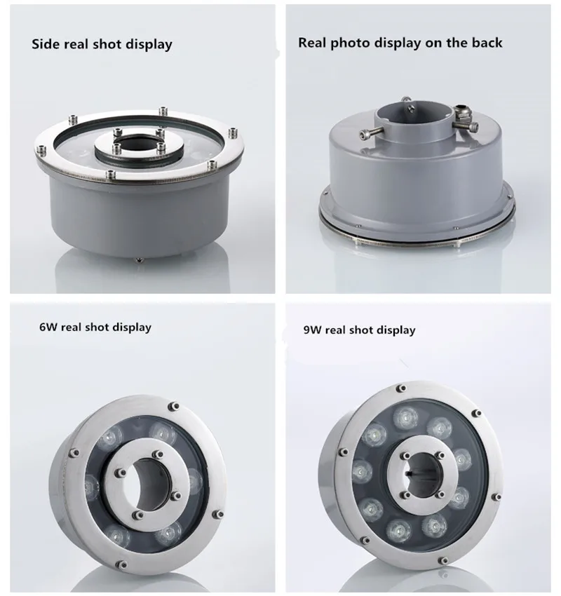 Светодиодный фонарь для фонтана подводсветильник светильник бассейна 6 Вт 12 18 В 24