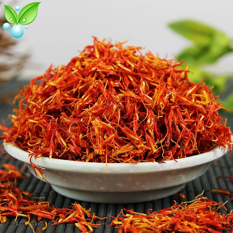 Сафлор Синьцзян 100% натуральный сушеный сафлор Хуа премиум класса сушеные