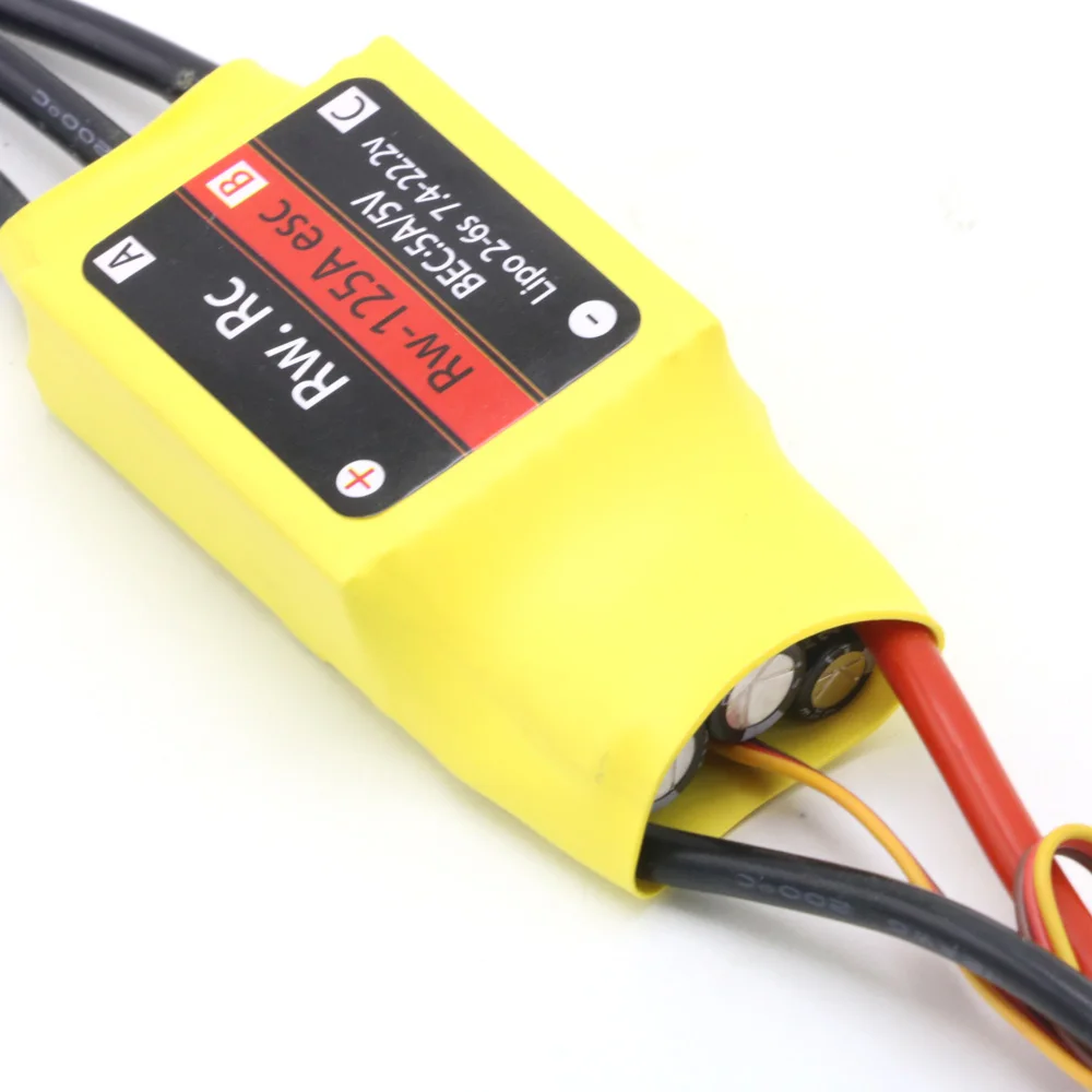 Mitoot 10A/20A/30A/40A/50A/60A/70A/80A/100A/200A бесщеточный ESC с BEC контроллер скорости RC для