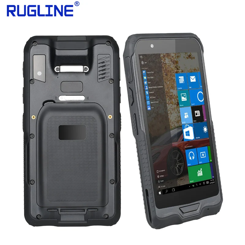 Rugline RT62H Windows 10 home 2 Гб ОЗУ 32 ПЗУ терминал данных Размер 5 98 дюйма с 1D 2D сканером штрих