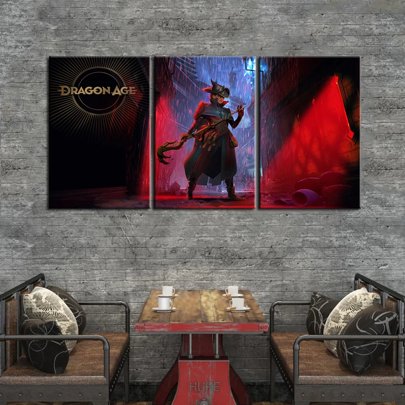 

Modern Artwork Video Game Dragon Age Wall Poster Oil Painting Home Decor Living Room Background Canvas Prints HD Wallpaper Gifts