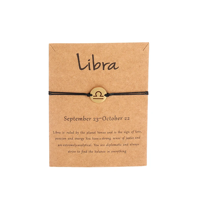 Браслеты с подвесками 12 знаков зодиака из нержавеющей стали|Браслеты шармами| |