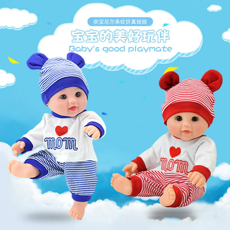 Мягкие виниловые куклы Новорожденные реалистичные игрушки для девочек и малышей