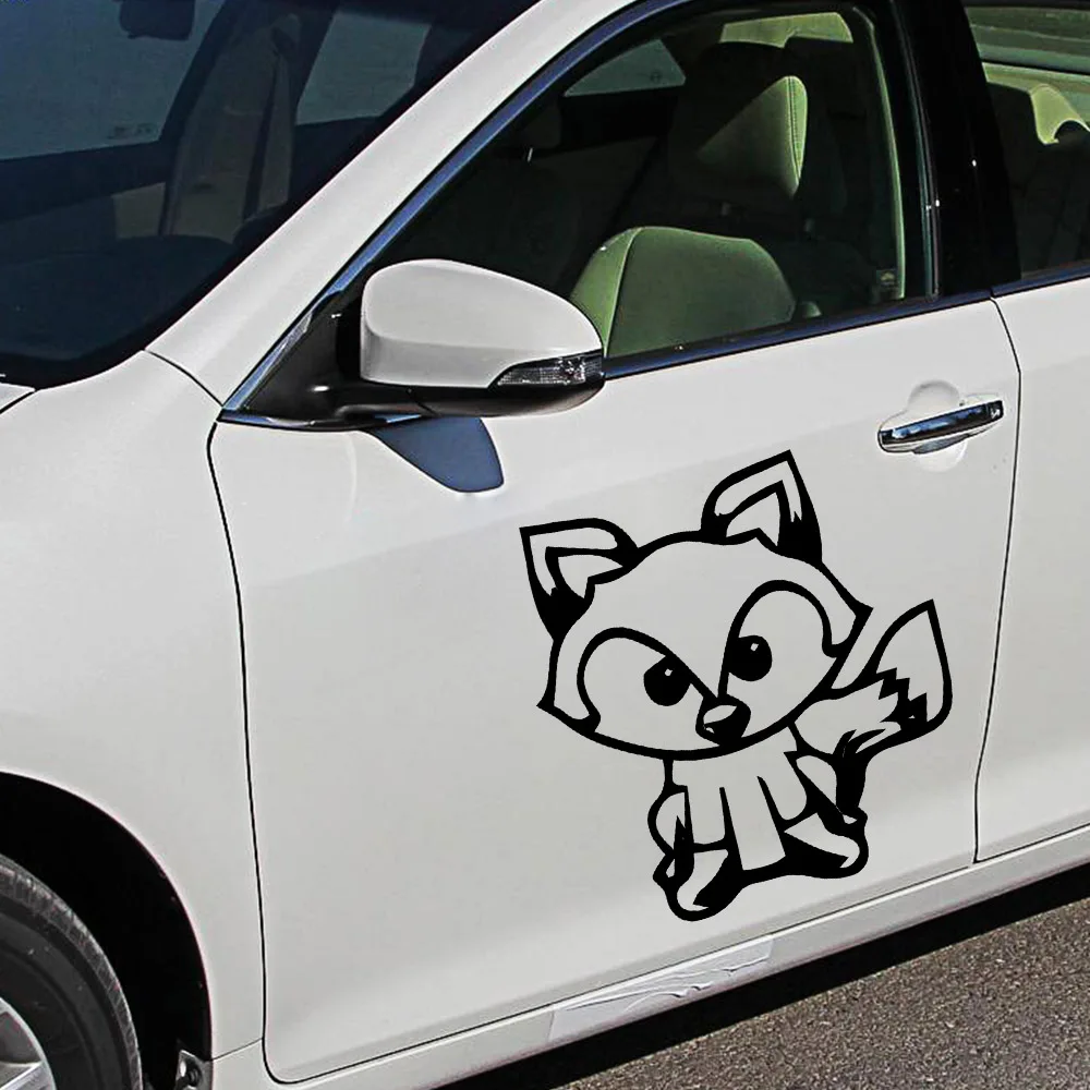 

Drop Shipping FOX Vinyl Wrap For Truck Window Bumper Auto Suv Door Laptop Kayak Vinyl Decal