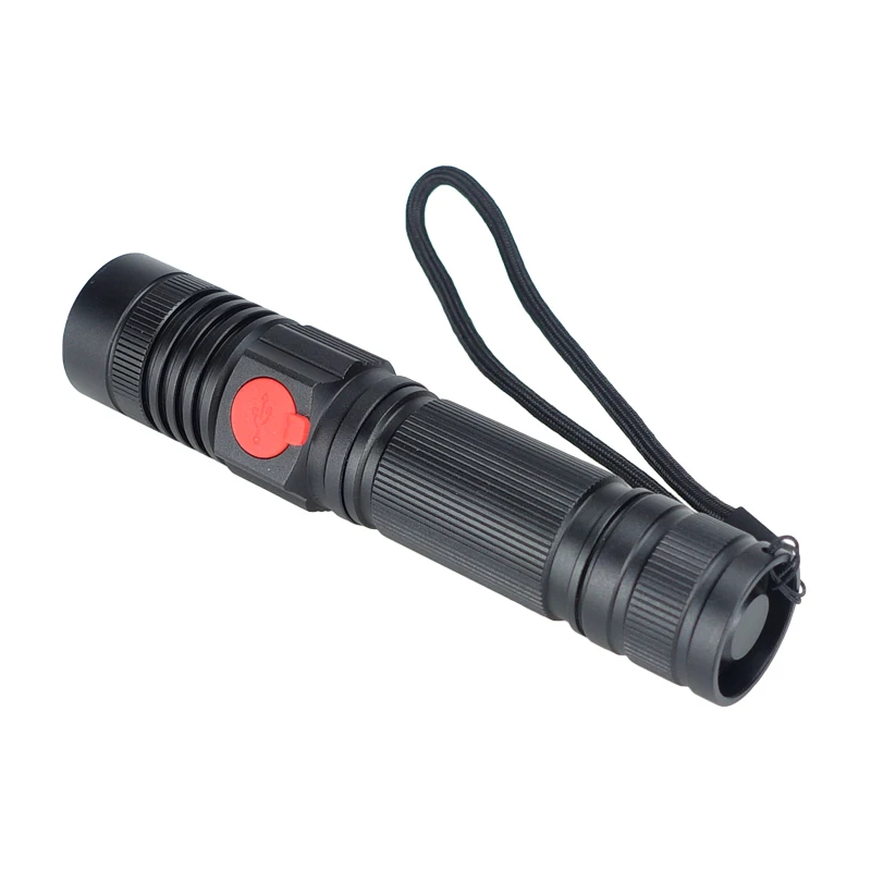 XML T6 высокой мощности Светодиодный фонарь с приближением Портативный COB Sidelight USB