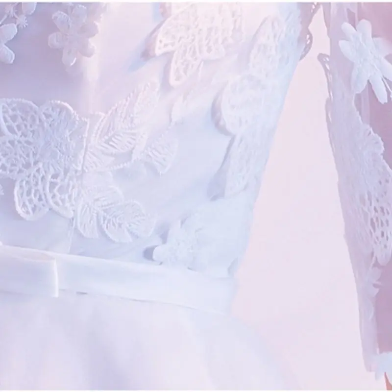 Женское вечернее платье с вышивкой элегантное белое в китайском стиле Ципао для