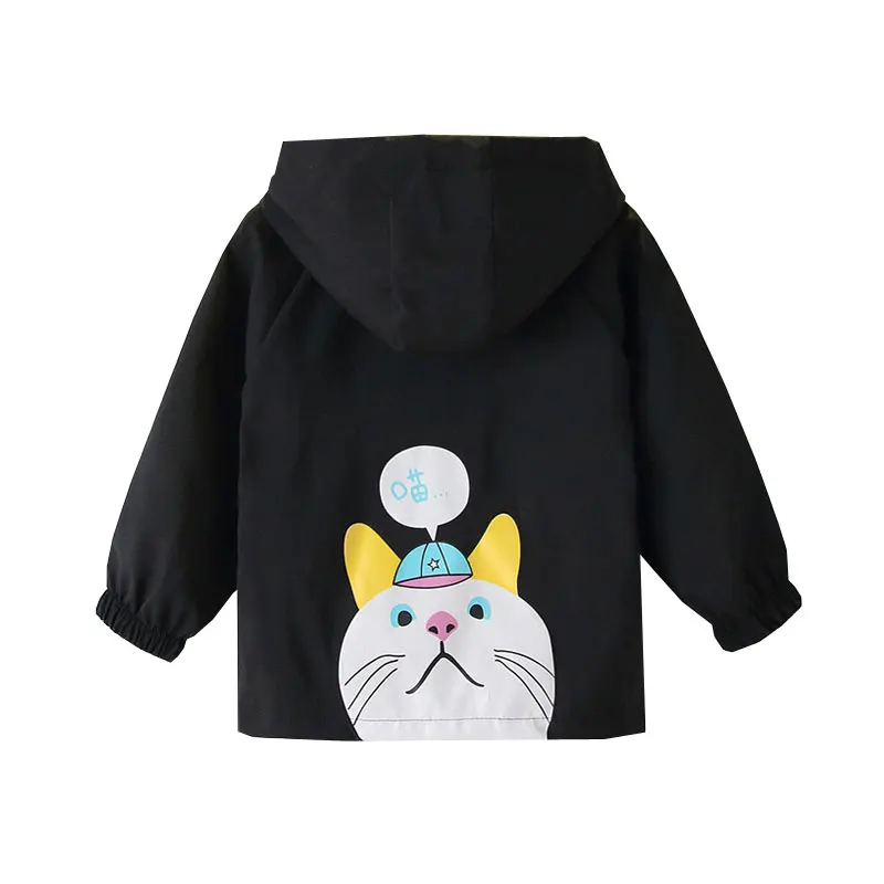 Пальто для девочек Весенне осенняя одежда маленьких Иностранный стиль Осенняя