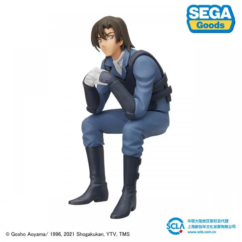 

Pre-Sale Detective Conan Hagiwara Kenji Instant Noodle Press Cartoon Model Toy Desktop Ornaments Action Figure Pvc Model Toys