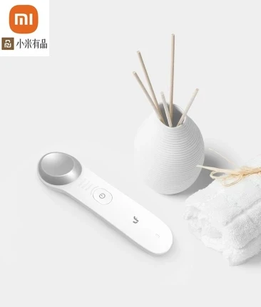 値段 オリジナルxiaomi Mijia目ホットとコールドマッサージ器女性スパコンパクトメンテナンス機器ホットとコールドダブル