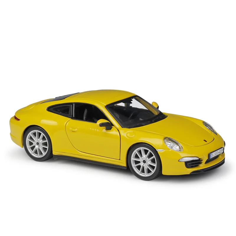 Модель автомобиля Bburago 1:24 Porsche Carrera S из сплава|Наземный транспорт| |