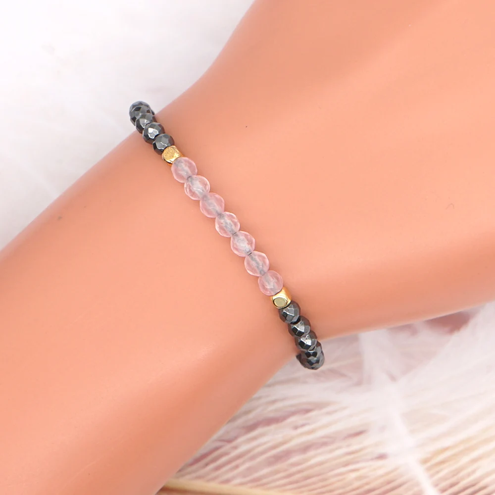 Браслеты Go2Boho из натурального камня для девочек ювелирные изделия бисера браслет