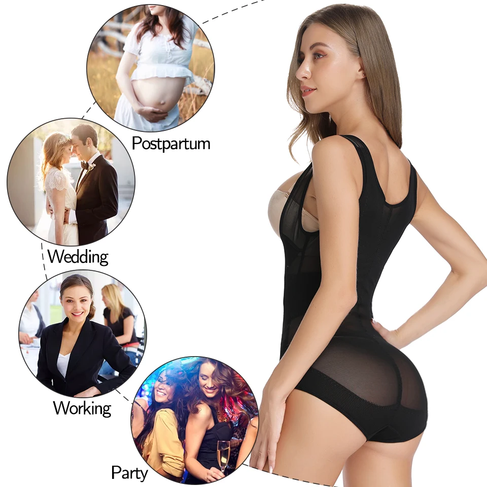 Корректирующее белье женское 3 цвета S M L XL 1 шт|Боди| |