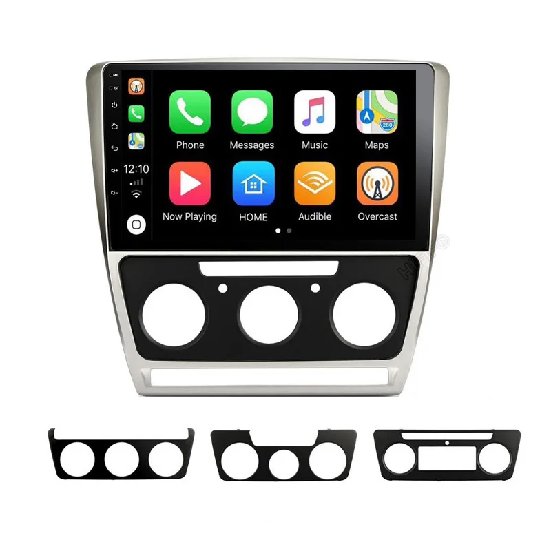 Мультимедийная магнитола Carplay 2DIN 10 1 дюйма 4G + WiFi GPS для SKODA Octavia 2 A5 2007-2014 | Автомобили